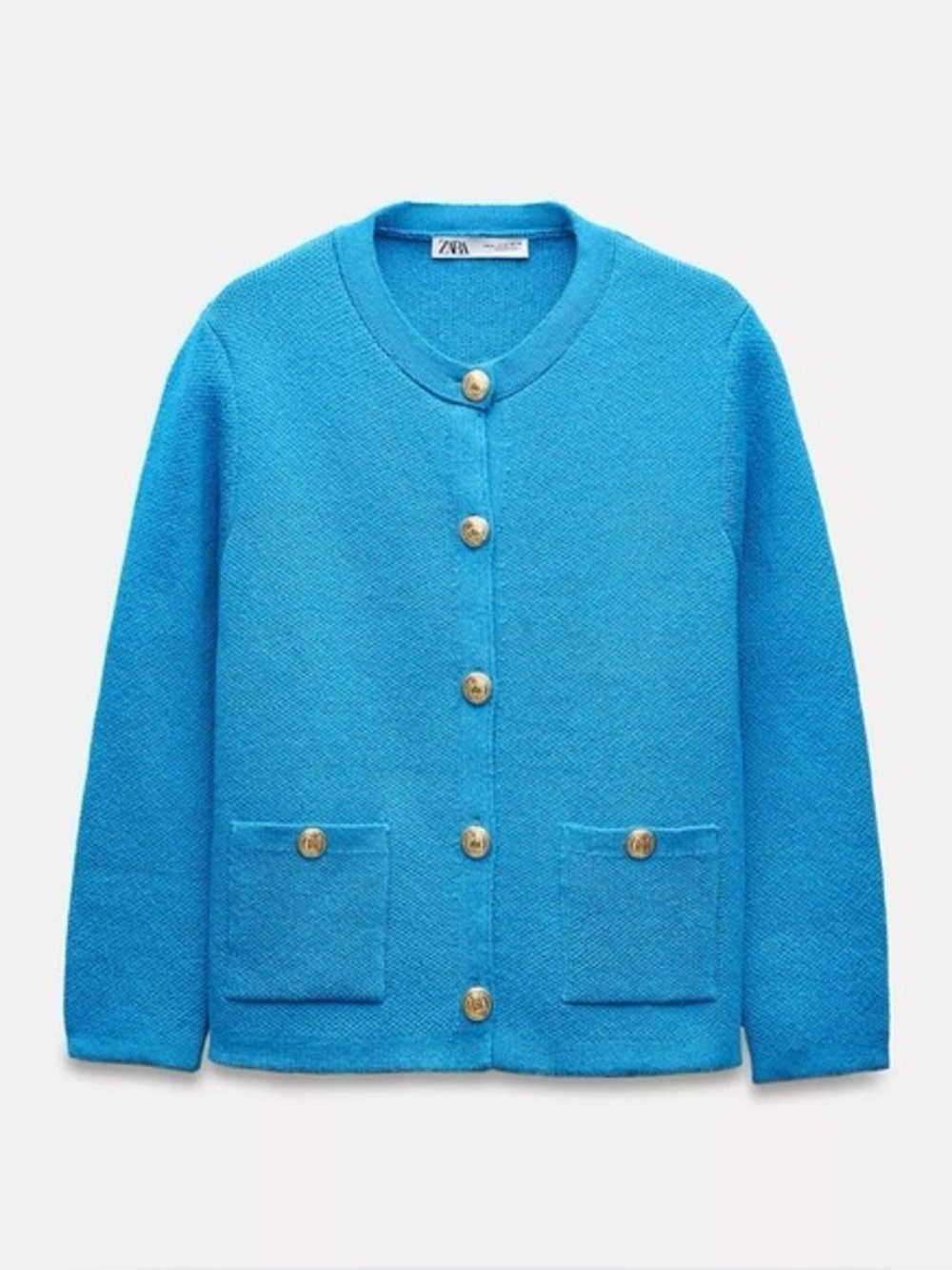 Zara sweater button down cardigan size medium new